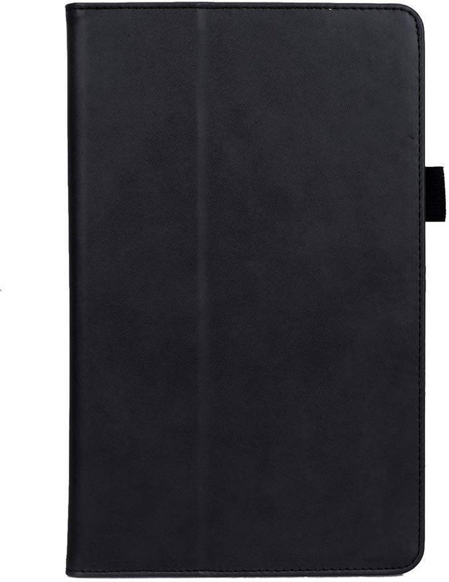 Tablet hoes geschikt voor Xiaomi Mi Pad 4 Plus - Hand Strap Book Case - Zwart