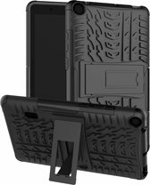 Huawei Mediapad T3 7 hoes - Schokbestendige Back Cover - Zwart