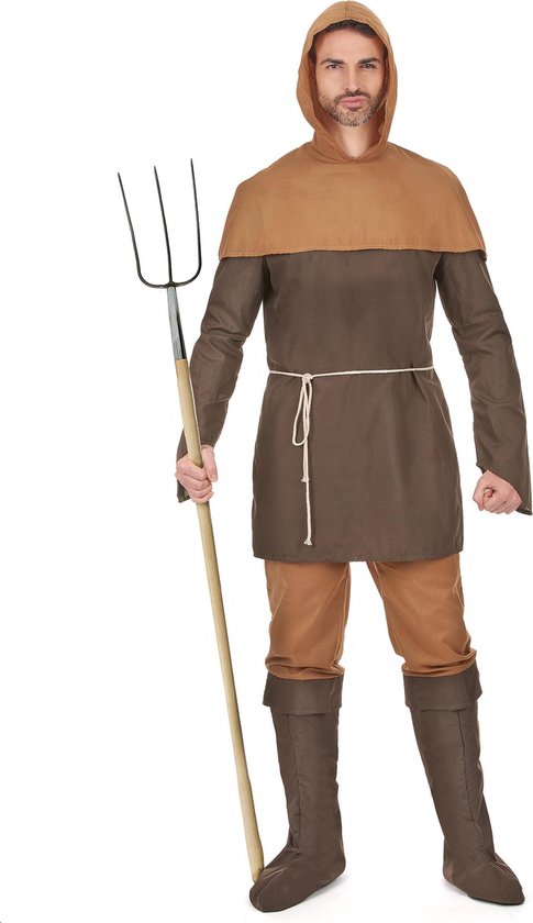 LUCIDA - Middeleeuwse boer outfit voor heren - Volwassenen kostuums |  bol.com