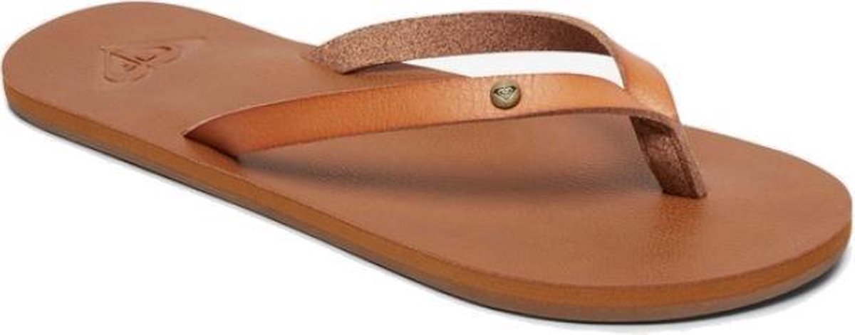 Roxy Jyll III Dames Slippers Bruin