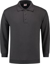 Tricorp casual Polo/Sweater boord - 301005 - Donkergrijs - maat XXL