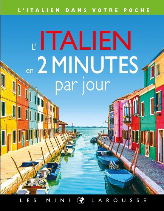L'italien en 2 minutes par jour - cover