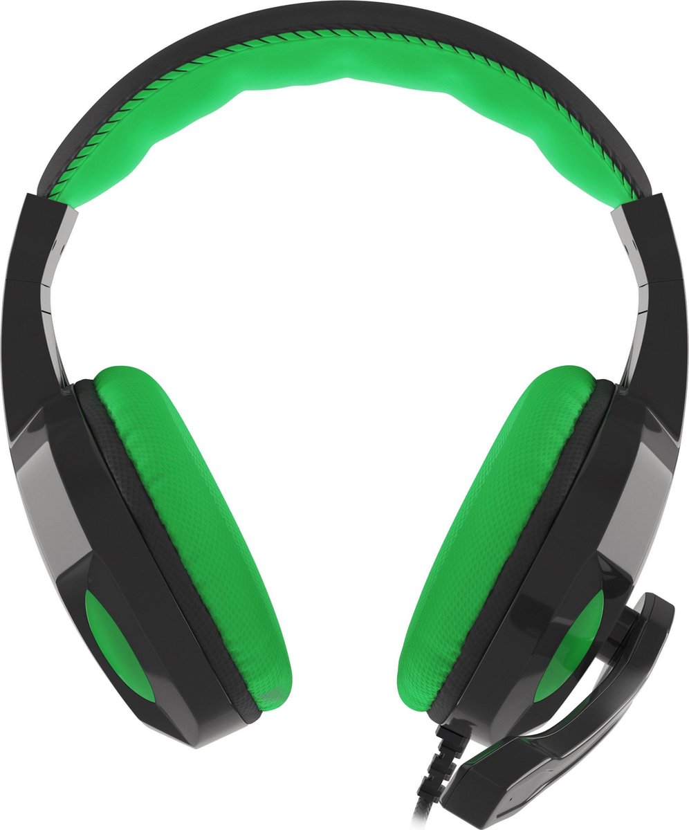 GENESIS ARGON 100 Headset Bedraad Hoofdband Gamen Zwart, Groen