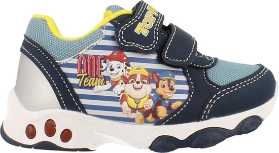 Paw Patrol Sneaker Laag Met Lichtjes Jongens Met Lichtjes - Blauw | 24 |  bol.com