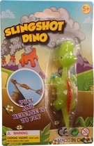 Lg-imports Slingshot Dino 11 Cm Groen/rood L
