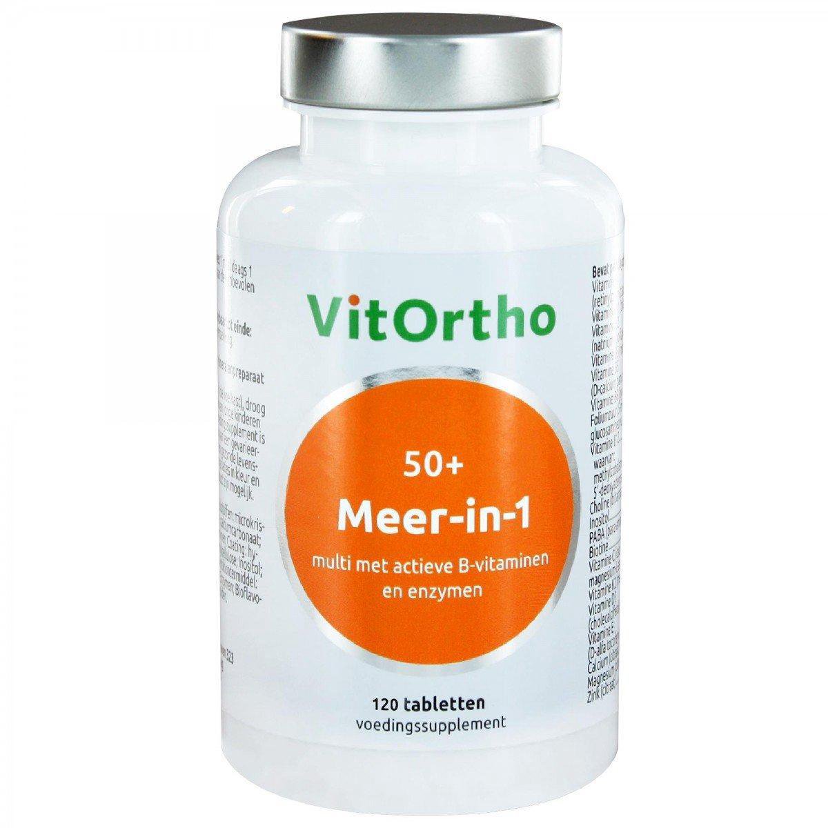VitOrtho Meer-in-1 50+ - 120 tabletten
