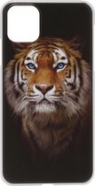 ADEL Kunststof Back Cover Hardcase Hoesje Geschikt Voor iPhone 11 - Tijger