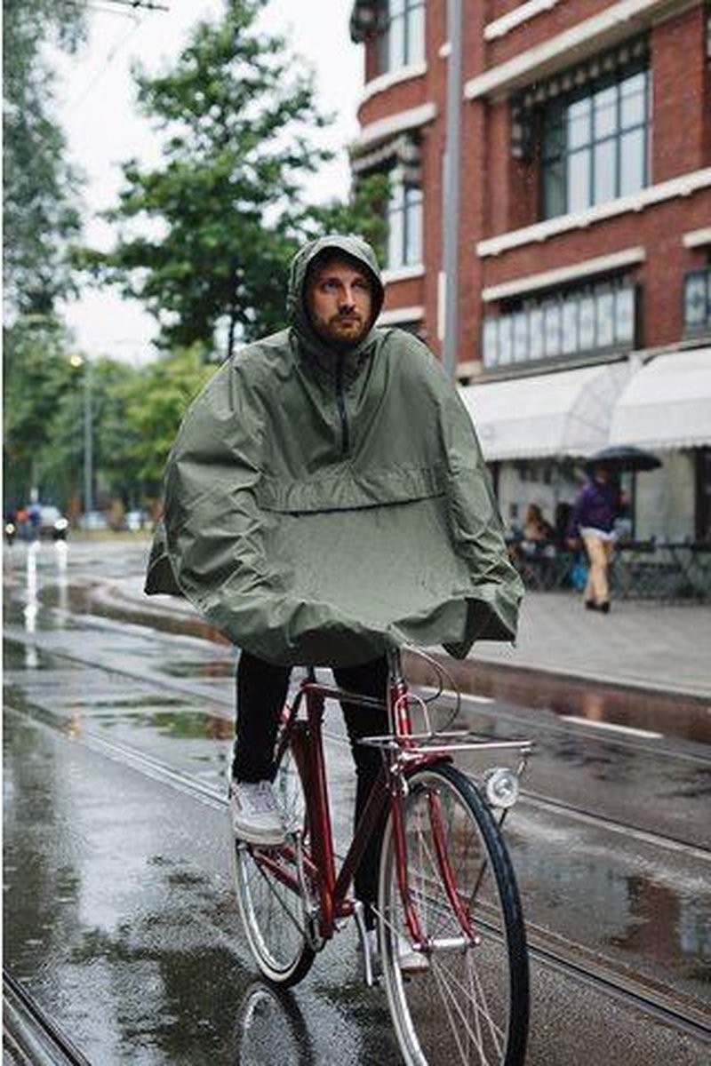 AGU Grant Regenponcho Essential - Geel 