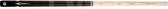Snookerkeu Snookerkeu Falcon Snookercue 3/4 model FSCR-6 black/inlay |  18.5 ounce