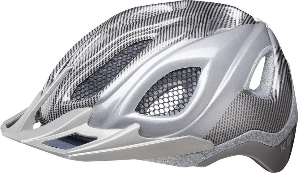 Ked Fietshelm Certus K-star Unisex Zilver Maat 52-58 Cm