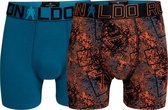 CR7 - Heren - 2-Pack Trunk Boxershorts - Multicolor - 152