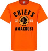 Kaizer Chiefs Established T-Shirt - Oranje - XXXXL