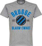 Brugge Established T-Shirt - Grijs - XL