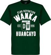 Deportivo Wanka Established T-Shirt - Donker Groen - XL