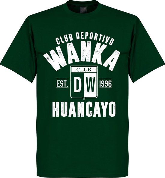 Deportivo Wanka Established T-Shirt - Donker Groen - S