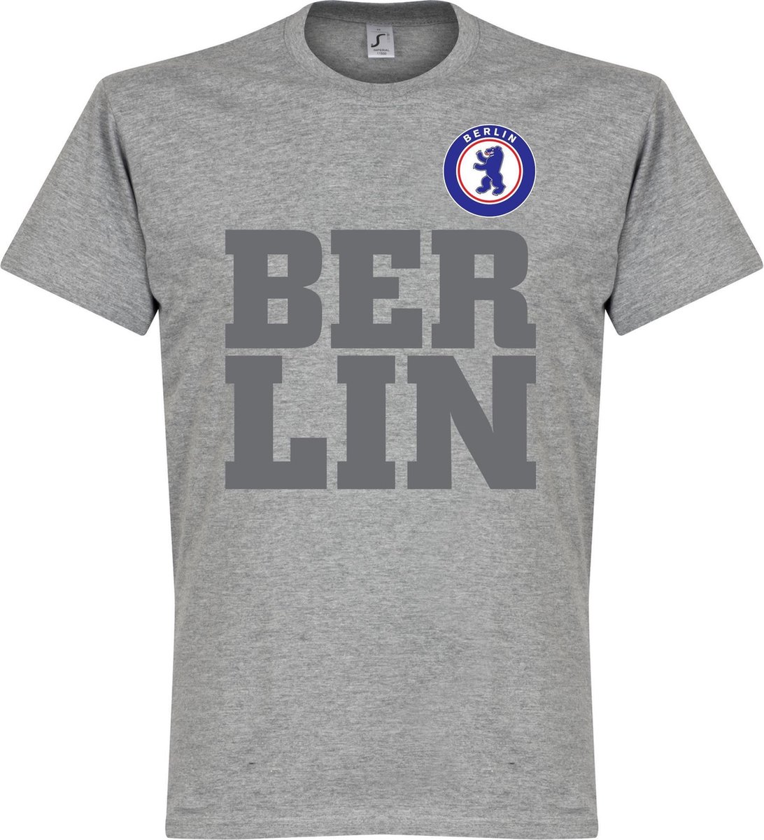 1092x1200.jpg Berlin Text T-Shirt - Grijs - XL - Afbeelding 1