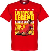T-Shirt Légende de Steven Gerrard - L