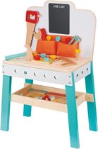 Lelin Toys - Houten Speelgoedwerkbank Inclusief Accessoires