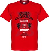 Manchester United Trophy Collection T-Shirt - Rood - XL
