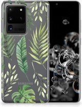 Back Cover Geschikt voor Samsung S20 Ultra TPU Siliconen Hoesje Leaves