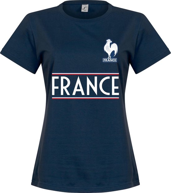 T-Shirt Equipe France Femme - Bleu Marine - L | bol