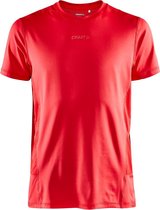 Craft Adv Essence Ss Tee M Sportshirt Heren - Bright Red