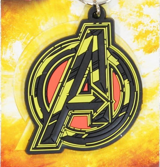 Porte-clés en caoutchouc Marvel Comics Avengers Infinity War