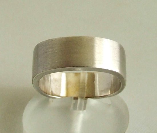 Wit gouden Christian ring