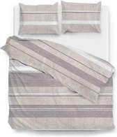 Zo!Home Jasper - Dekbedovertrek - Eenpersoons - 140x200/220 cm + 1 kussensloop 60x70 cm - Grey