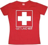 Fun t-shirt Get Laid Kit dames S