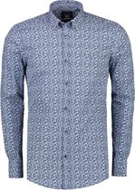 Lerros Lange mouw Overhemd - 2991168T 448 STORM BLUE (Maat: L)