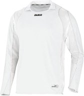 Jako Mundial Voetbalshirt Lange Mouw - Wit / Zwart | Maat: S