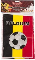 Belgique Bunting line 10 Meter 20x30cm Noir / jaune / rouge