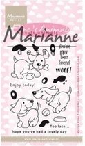 Marianne Design Clear Stempel - Cute animals puppie