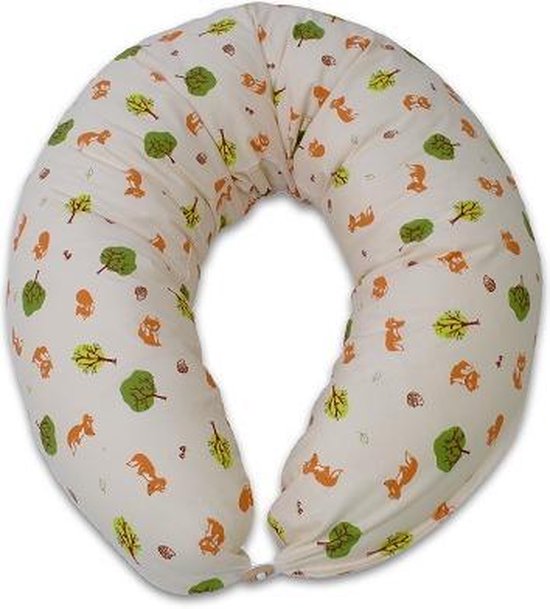 Voedingskussen - Hobea - Voedings- en zwangerschapskussen - wildlife - beige