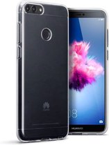 HB Hoesje Geschikt voor Huawei P Smart - Siliconen Back Cover - Transparant