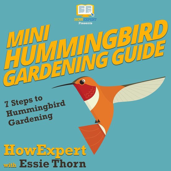 Mini Hummingbird Gardening Guide - cover
