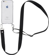 iMoshion Backcover met koord hoesje - Nylon iPhone 6 / 6s hoesje - Zwart