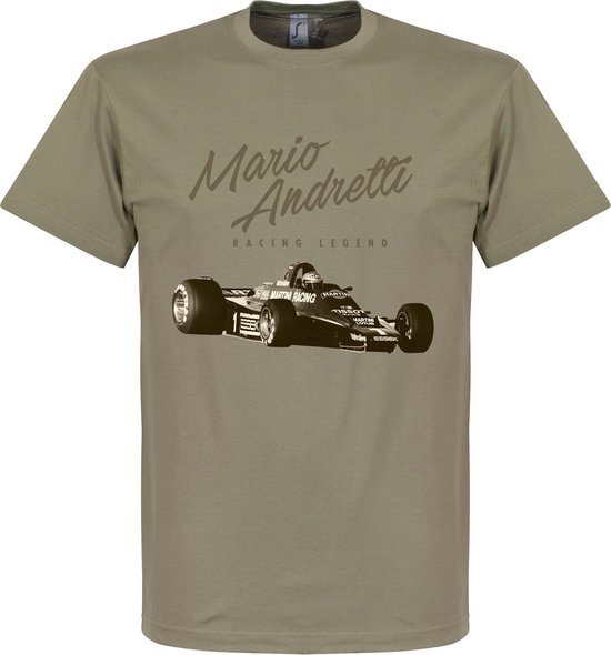 Mario Andretti T-Shirt - Khaki - M