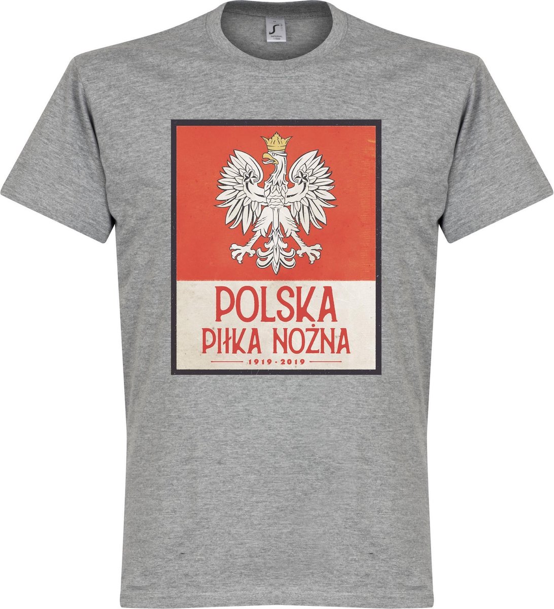 Polen Centenary T-Shirt - Grijs - M