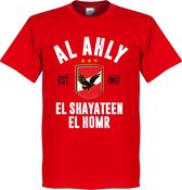T-Shirt Al Ahly Established - Rouge - XXL