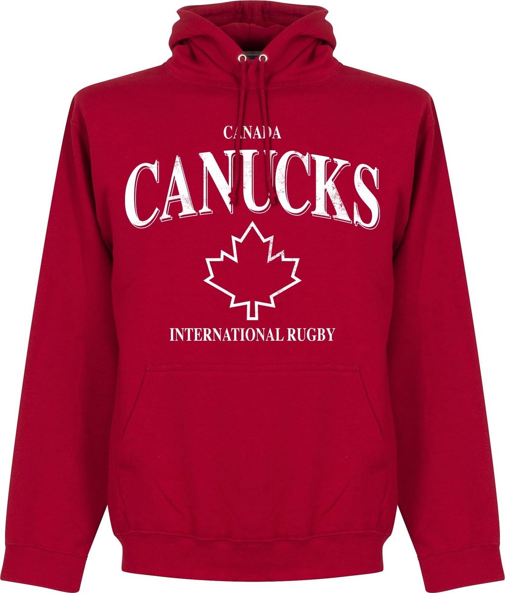 Canada Rugby Hoodie - Rood - L