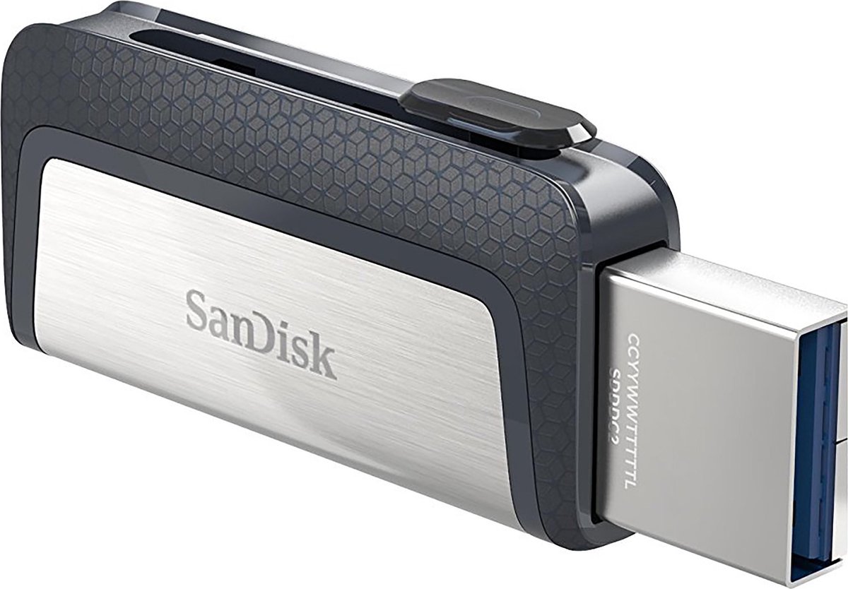 Pendrive SanDisk SDDDC2-032G-G46 Black Black/Silver Silver 32 GB