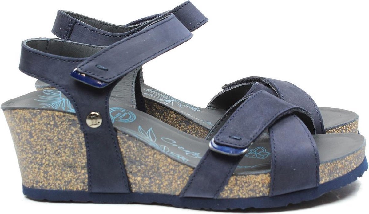 Panama Jack Sandaal Vieri Basics B1 Nubuck Blauw bol