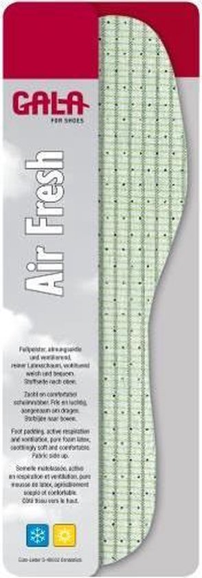 Gala Air-Fresh Schuimrubber zooltjes - 43-44 | bol.com