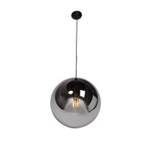 Honsel pallon - Hanglamp - 1 lichts - Ø 30 cm - Zilver