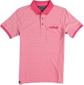 Fellows United Korte mouw Polo shirt - 01.3601 Zalm (Maat: L)