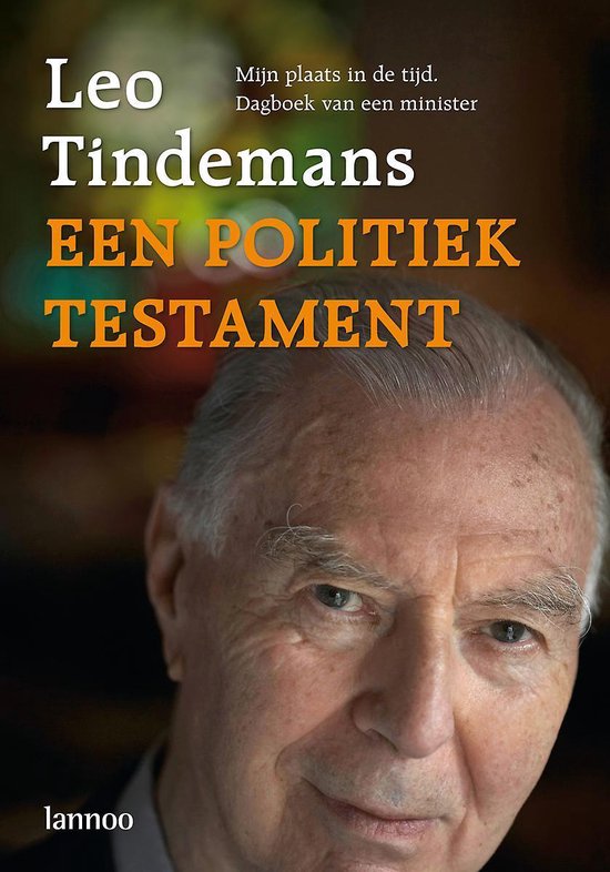 Cover van het boek 'Mijn politiek testament' van Leo Tindemans