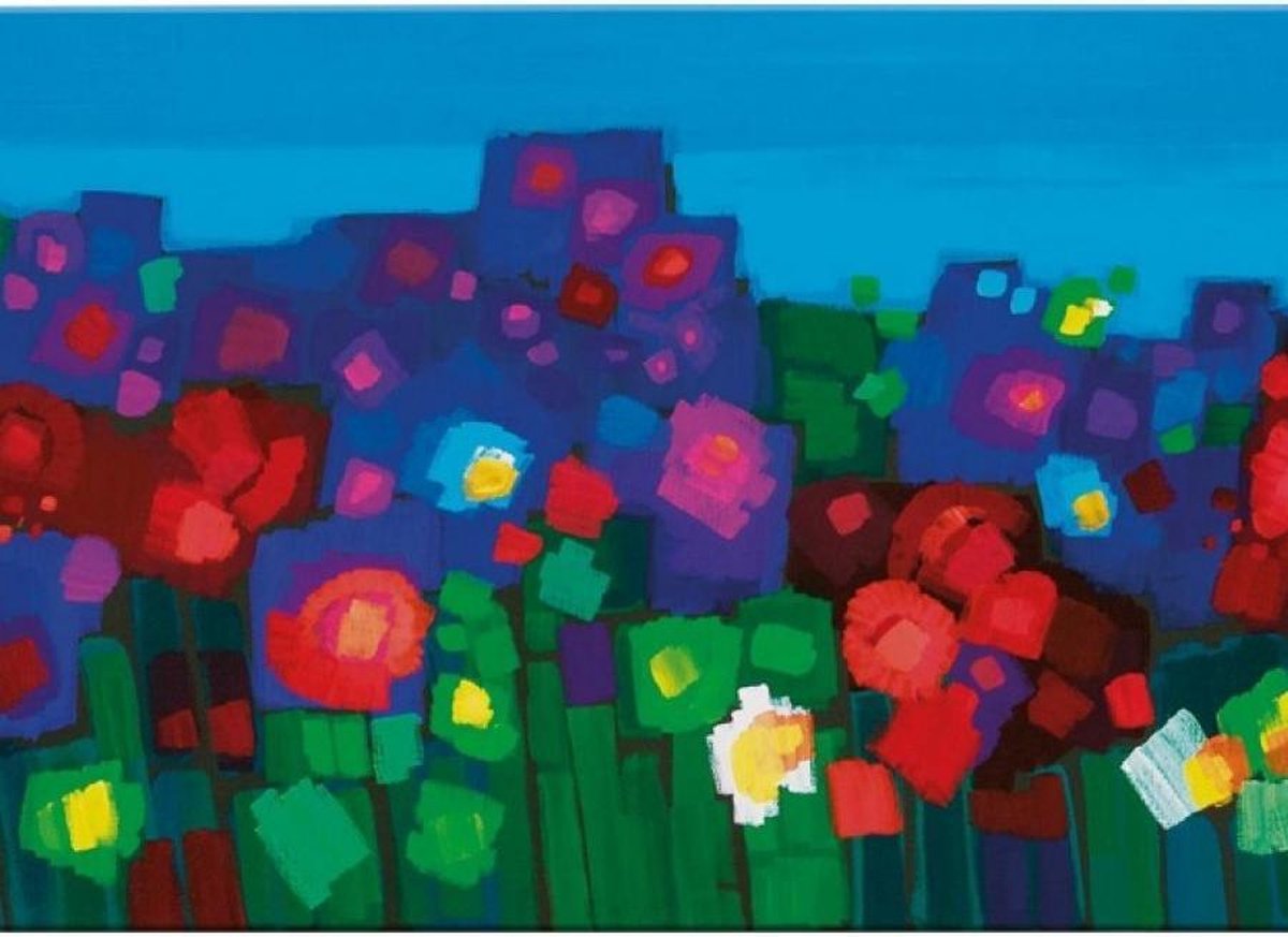 Bekking & Blitz - Placemat - Kunststof placemat - Kunst - Bloemen - Uniek design - Eleven Flowers - Ton Schulten