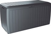 Opbergbox met Deksel – Waterdicht Wielen 290 L -Antraciet